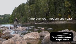 Improve your modern Spey cast  Double handed fly rods and shooting heads [upl. by Faunie]