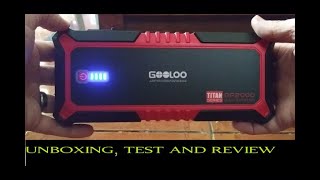 Gooloo GP2000 unboxing and review [upl. by Atiuqihc925]