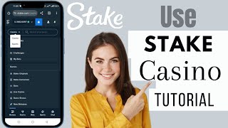 How To Use Stake Casino  Stake Casino Use Tutorial [upl. by Wylen]