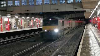 66743 6G64 Carlisle Yard  Kineton MOD 3rd January 2024 [upl. by Ainej541]