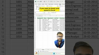 Boost Speed in Excel‼️Learn Amazing 5 Excel Shortcuts excel exceltricks exceltutorial shorts [upl. by Tews]