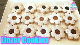 Linzer Cookies  mysweetambitions [upl. by Aitital]