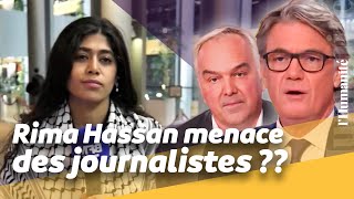 Mal à laise avec sa ligne édito BFMTV tente de censurer Rima Hassan [upl. by Hayes]