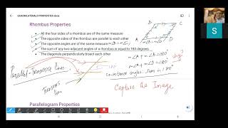 Quadrilaterals Square Rectangle Rhombus Parallelogram Trapezoid Kite Characteristic Attributes [upl. by Ingeborg]