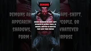 DEMONS 5 terrifying facts [upl. by Haldes]