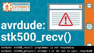 Fix avrdude stk500recv programmer is not responding [upl. by Brelje]