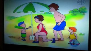 Caillou Goes To The Beach [upl. by Rahab]