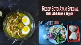 CARA MEMBUAT SOTO AYAM SPESIAL ENAK BANGET [upl. by Lettie57]