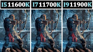 Intel I5 11600K vs I7 11700K vs I9 11900K  4K Ultrawide 1440P 1080P [upl. by Bailie]