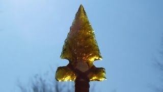 Making Glass Arrowheads HD [upl. by Ferguson]