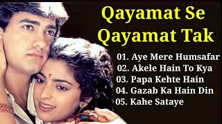 Qayamat Se Qayamat Tak Movie All Songs  Aamir Khan Juhi Chawla  90s Hits  Filmy Jukebox [upl. by Sinnal665]