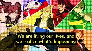 Persona 4  Pursuing My True Self Full  Karaoke Instrumental Lyrics [upl. by Gnep507]