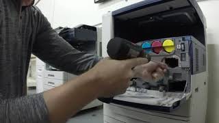 How to remove the Waste Auger on Xerox Workcentre 750078007900 series [upl. by Asseneg505]