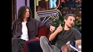 Howard Stern amp Tobey Maguire on The Tonight Show 2000 [upl. by Atlee147]