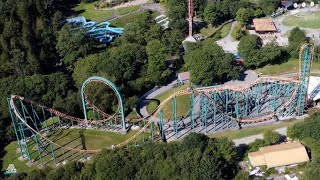 Speed No Limits  POV  Oakwood Theme Park  Gerstlauer  Euro Fighter [upl. by Nitsugua]