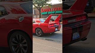 Dodge Challenger Superbird Drive By Engine Sound Cruisin US12 Wayne Michigan 2024 [upl. by Torrie]