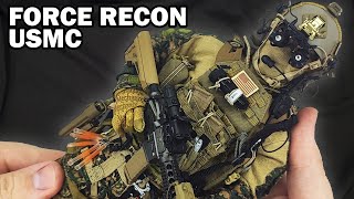 USMC Force Recon operator  16 scale DamToys action figure review [upl. by Akli608]