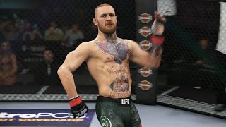 UFC 246 Conor McGregor vs Donald Cerrone Full Fight Highlights  Welterweight EA UFC 3 [upl. by Nalani932]