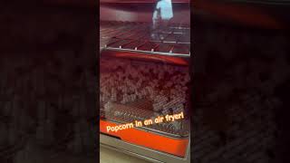 Making popcorn in an air fryer [upl. by Welch]