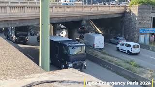 Paris Convois Banque de France en urgence sur le Périphérique compilation [upl. by Nnahgiel280]