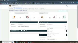 Panduan Permohonan Tindakan Karantina Online  PTK Online [upl. by Ahsyat]
