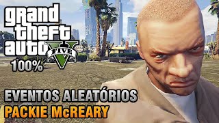 GTA V  Packie McReary  Eventos Aleatórios  1 Detonado 100 Ouro [upl. by Bonnice]