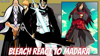 Bleach React To Madara  Gacha Reaction  No ship [upl. by Attennaej832]