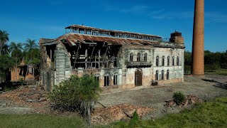 USINA ABANDONADA NO PANTANAL PARECE UM CASTELO USINA ITAYCI 🤯 [upl. by Attikram]