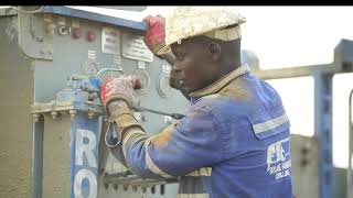 Skylake Sandton Borehole Construction  A PLACE OF AMAZING YIELDS [upl. by Einal]