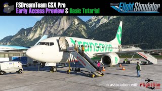 MSFS  GSX for Microsoft Flight Simulator  FIRST LOOK REVIEW [upl. by Rai]