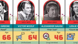 33 The Great Adventures of Robin Hood Actors Who Passed Away [upl. by Eigram]