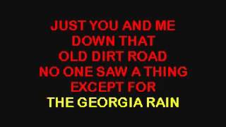 SC3443 08 Yearwood Trisha Georgia Rain karaoke [upl. by Luckett]