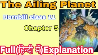 The Ailing Planet The Green Movements Role Full हिन्दी मेंExplainedCh 5 Hornbill  class 11 [upl. by Pitts351]