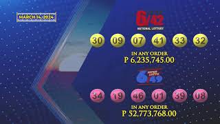 LIVE PCSO 900 PM Lotto Draw  March 14 2024 [upl. by Stavros748]