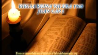 Biblia HabladaBIBLIA REINA VALERA 1960 JUAN CAP 1 [upl. by Hillman21]