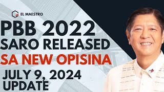 PBB 2022 SARO RELEASED JULY 9 2024 [upl. by Devina834]