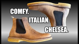 Astorflex Bitflex Chelsea Boot  VegTanned Italian Goodness  Unboxing and Initial Review [upl. by Tomlin]