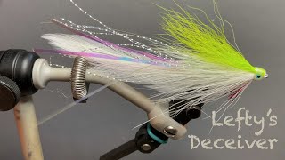 Leftys Deceiver Streamer Fly Pattern [upl. by Kciregor]