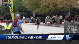 Athlete dies after competing in triathlon in Wisconsin Ironman [upl. by Lleksah]