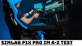 Simlab P1X Pro Simracing Cockpit im AZ Review [upl. by Eiboj]