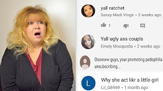 Mom Reacts To Mean Comments [upl. by Leterg]