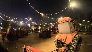 Maters Junkyard Jamboree AT NIGHT 1080p POV Disneyland Resort January 2014 [upl. by Leba510]