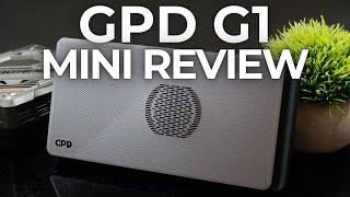 First Look amp Mini Review GPD G1 eGPU [upl. by Mloc]