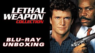 Lethal Weapon Collection 2014 4Film Favorites  BluRay Unboxing [upl. by Ephraim]