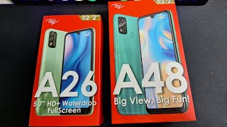 รีวิว มือถืองบไม่เกินพันห้า itel A26 และ itel A48 รับประกัน 1 ปี จะดีจริงไหม [upl. by Enajaras]