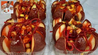 MANZANAS LOCAS CON CHAMOY y FRUTAS El Postre PERFECTO PARA VENDER desde Casa y Cualquier Ocasión [upl. by Karylin]