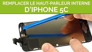 Changer le hautparleur interne de son iPhone 5C By SOSav [upl. by Atiseret]