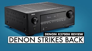 Are DENON RECEIVERS Any GOOD  DENON X3700H AV Receiver Review [upl. by Hehre]