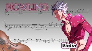 Nanatsu no Taizai Imashime no Fukkatsu opening  Howling Violin [upl. by Jany387]