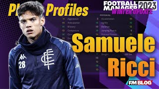 Samuele Ricci  Player Profiles 10 Years In  FM23 [upl. by Ahsilet]